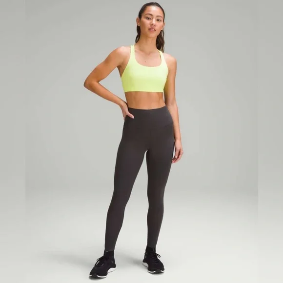 LULULEMON Wunder Train High-Rise Tight 28" - Black - W5DJOS - Sz 2 - Picture 2 of 9